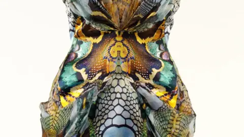 Alexander McQueen bag illustrating its materials, construction and design