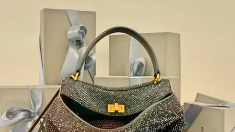 Balenciaga bag illustrating its materials, construction and design