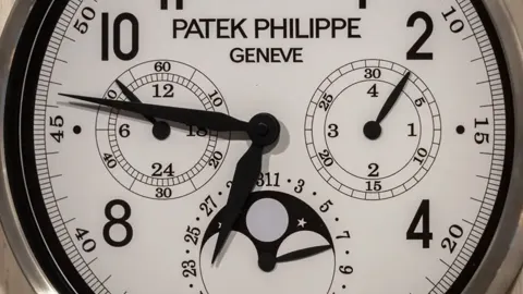 Patek Philippe watch illustrating its materials, construction and design