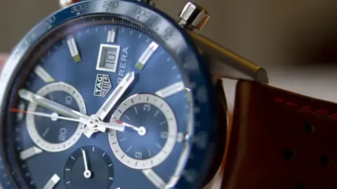 TAG Heuer bag illustrating its materials, construction and design