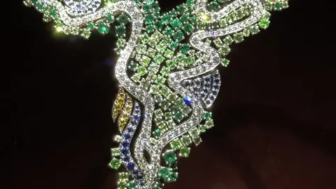 Van Cleef & Arpels watch illustrating its materials, construction and design